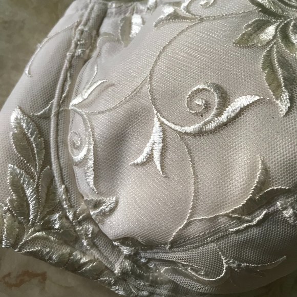 Soma Sensuous Lace Bra Sz 38C Champagne Dream Color - Picture 5 of 6